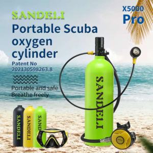 <span class=keywords><strong>Bouteille</strong></span> de plongée sous-marine SANDELI haute pression 2L en aluminium pour la plongée avec tuba - Product Image 5