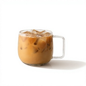 Tasse à café en verre borosilicate artisanal de 500 ml, tasse à thé, tasse à espresso sans plomb, tasse à latte, en vrac - Product Image 2