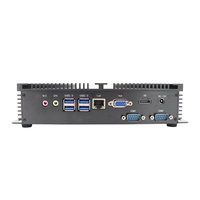 EGLOBAL 2RS232 com Mini PC i5 i7 ordinateur de bureau 2 * DDR3 16G RAM 1 To SSD W en 10 PC industriel sans ventilateur