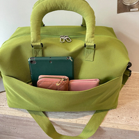 Sac de voyage léger grande capacité pour courts séjours, avec compartiment humide/sec, sac de sport à fermeture éclair, sac de voyage portable unisexe