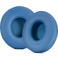 Almohadillas de Repuesto para Auriculares Beats Solo 4, de Cuero Proteico y Espuma Viscoelástica, con Funda de Cojín Cómoda