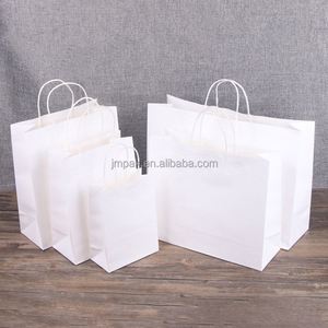 Bolsas de Compra de Papel Kraft Negro Multicolor Biodegradables y Ecológicas con Asas Retorcidas Impresas Personalizadas para Uso en Supermercados - Product Image 2