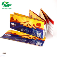 Carte d'embarquement thermique en carton imperméable avec bande magnétique et autocollant adhésif pour utilisation en supermarché
