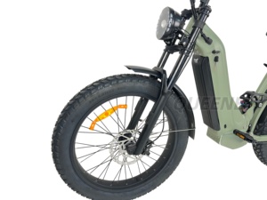 Potente Motocicleta Todoterreno Eléctrica 2026 de 72V con Motores de 2000/3000W, Doble Suspensión y Doble Batería - Product Image 2