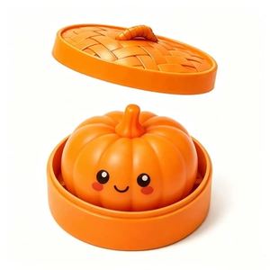 Novedad: Juguetes Blandos de Halloween con Forma de Dumpling, Calabaza y Bol Misterioso, Juguetes Antiestrés Fidget, Squishies de Halloween - Product Image 3