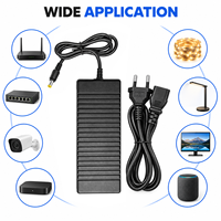 Adaptateur secteur de bureau fiable avec prise EU 192W 24V 8A, alimentation AC/DC à haute efficacité et stable pour routeur, moniteur, imprimante, téléviseur