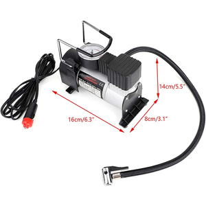 Factory Heavy Duty Double Cylinder Tyre Portable Mini <b>Pump</b> 12v Car Inflators SC-01 Portable Compressor S - Product Image 3