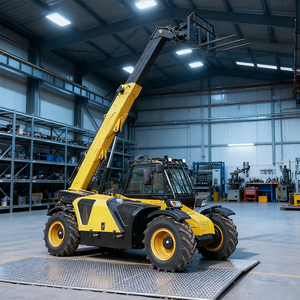 Kehangatan Bersama yang Tahan Lama dan Awet, Jarak Bebas Tanah Tinggi, Telehandler Segala Medan, Loader Teleskopik - Product Image 1