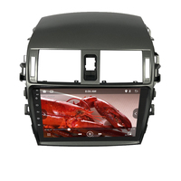 Autoradio Android 10 9 pouces pour Toyota Corolla 2008-2011, navigation GPS, écran tactile avec CarPlay, garantie 1 an, carte mondiale