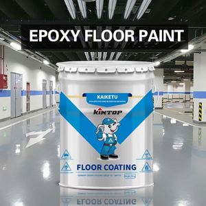 Epoxy Floor <b>Paint</b> for Factories and Factory Buildings Liquid Coating for Concrete Floors <b>Spray</b> or Brush Application - Product Image 4