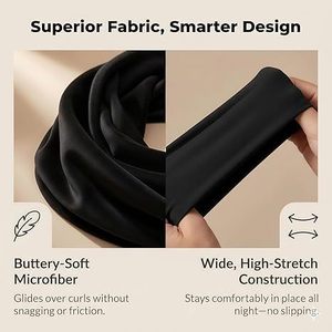 ที่คาดผมลายสับปะรดสำหรับผู้หญิง ปรับได้ สีพื้น ใช้ได้ทุกวัน - Product Image 5