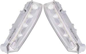 BBmart Auto pièces de voiture pare-chocs avant feux de jour LED antibrouillard droit OE 4519060451 pour Mercedes Benz <span class=keywords><strong>CL500</strong></span> CLS300 W211 - Product Image 5