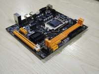 Carte mère OEM d'usine B75/H61 DDR3 M.2 double DDR3 pour PC de bureau