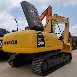 Excavatrice Komatsu PC200-8 de 20 tonnes, peu utilisée, fiable pour la construction et l'aménagement paysager, équipement Komatsu d'occasion - Product Image 5