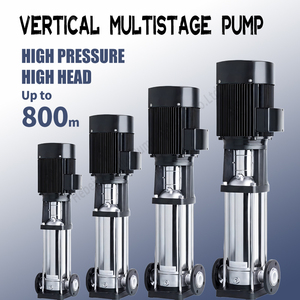 Bomba de Agua Centrífuga Multietapa Vertical CDL 2" DN50 50CDL12 SS304 15HP para Suministro en Edificios Altos OEM - Product Image 4