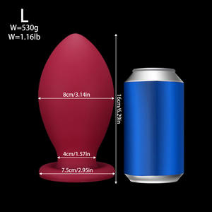 Medizinisches Silikon-Drachen für Anale Stimulation Fantasy Alien Texturierter Anus-Dilatator für Männer und Frauen Gewichteter Prostata-Massager in Zwei Farben Fünf Größen - Product Image 6