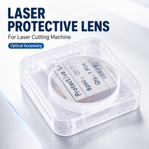 Ventana de Lente Protectora de Cuarzo con Recubrimiento AR de Sílice Fundida para Láser de Fibra de 1064nm, para Máquinas de Corte y Soldadura Láser, Piezas Ópticas - Product Image 1