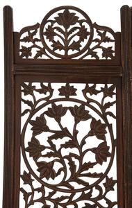 <span class=keywords><strong>Paravent</strong></span> mobile en <span class=keywords><strong>bois</strong></span> rustique avec structure de cadre finition vieillie pour salon et chambre à coucher - Product Image 5