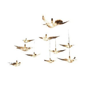 Lustre en acrylique en forme d'oiseau pour décoration de <span class=keywords><strong>plafond</strong></span> de <span class=keywords><strong>mariage</strong></span>, accessoires suspendus durables en forme d'oiseau pour l'aménagement d'hôtels et de lieux événementiels - Product Image 6