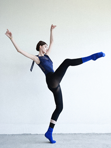 Robe de ballet pour femme adulte, en nylon, à lacets, avec nœud, tenue d'entraînement de base pour la <span class=keywords><strong>gymnastique</strong></span> et le ballet pour filles - Product Image 5