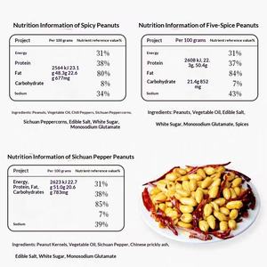 <span class=keywords><strong>Cacahuetes</strong></span> Blanqueados de Alta Calidad envasados al Vacío, 120g, Sabor Picante, en Caja, Refrigerios Secos, Golosinas de Nueces <span class=keywords><strong>y</strong></span> <span class=keywords><strong>Cacahuetes</strong></span> - Product Image 6