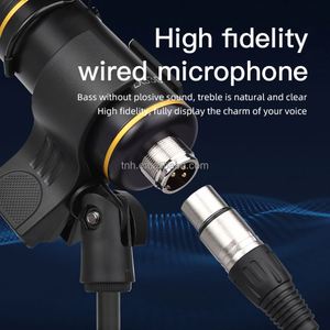 Microphone à condensateur professionnel TNH ZX330 à réduction de bruit, XLR, prêt à l'emploi pour karaoké, <span class=keywords><strong>jeux</strong></span> et streaming en direct - Product Image 6