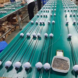 Luces de Cadena LED de Píxeles RGB en Forma de Bola, Bola de Luz LED de Píxeles DMX Programable, Túnel de Bola de Píxeles 3D DMX - Product Image 2