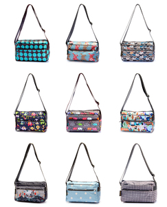 Sac à bandoulière personnalisé pour femme, sac à bandoulière à sangle unique, sac messager en tissu polyester pour fille - Product Image 3