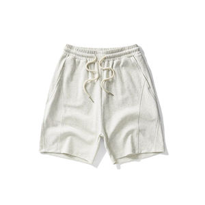 Elastic Waist Stretchy Knit 5-Inch <b>Shorts</b> 2025 Summer New Loose Fit Sporty Casual Style - Product Image 1