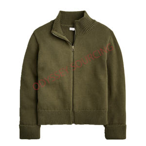 Cardigan durable et écologique à fermeture éclair pour enfants, 100% coton, couleurs vives pour les enfants actifs, les aventures hivernales en plein air. - Product Image 6