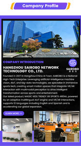 Vücut Algılama Etkileşimi Kinect Sensörü Projeksiyonlu İnteraktif Oyun, Kinect Spor Oyunları için Dahili Wi-Fi ve Otomatik Odaklama ile - Product Image 6