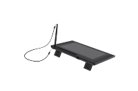 Tablette d'écriture électronique avec écran LCD Huion de 10,1 pouces, bloc-notes de signature avec stylet pour banque, hôtel, gouvernement