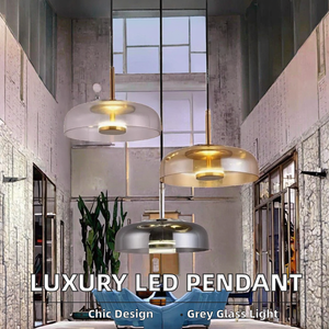 Stile nordico semplice lampada da tavolo in vetro creativo comodino sala da pranzo luce Led soffitto in vetro con illuminazione della barra di personalità - Product Image 2