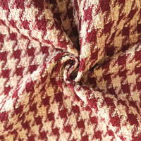 Tissu en tweed fantaisie 100 % polyester, motif pied-de-poule, chevrons, rayures, teint en fil, tissé, résistant à l'eau, collection 2022, vente chaude usine
