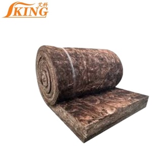 ISOKING Rouleau <span class=keywords><strong>de</strong></span> <span class=keywords><strong>laine</strong></span> <span class=keywords><strong>de</strong></span> <span class=keywords><strong>verre</strong></span> brun 150 mm R11 <span class=keywords><strong>Isolation</strong></span> <span class=keywords><strong>de</strong></span> grenier Norme américaine ASTM C592 pour bâtiments en acier Amortissement acoustique supérieur - Product Image 1