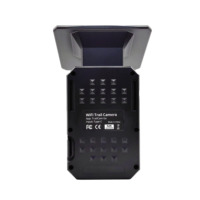 Caméra de surveillance compacte sans fil WiFi solaire 48MP IP66 étanche PH970S avec vision nocturne 65 pieds pour la surveillance des animaux en extérieur