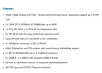 CANGHAN IPC-615H-H420E PC industriel en rack 4U H420E compatible PCI de 10e-11e génération, station de travail industrielle