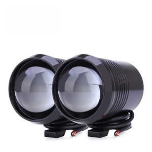 ไฟขับขี่มอเตอร์ไซค์ LED สีขาวขนาดเล็ก 12V U2 รุ่นใหม่ ขายส่ง กำลังไฟ 30W 3000 ลูเมนส์ ไฟตัดหมอกเสริมสำหรับมอเตอร์ไซค์ - Product Image 3