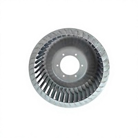 Pièces de moteur de niche : Ventilateur en aluminium 280*118 et joint d'accouplement ZBW250G pour centre d'usinage KDT