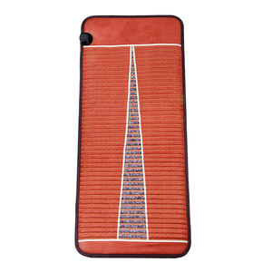 Masajeador de piedra caliente bio para fisioterapia media, colchón de turmalina <span class=keywords><strong>FIR</strong></span> térmico, estera de calor de amatista para aplicación corporal, 1 unidad - Product Image 2