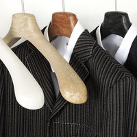 Premium Kunststoff-Anzugbügel Hochbelastbar Breite Schulter Multifunktional Verchromtes Metall Modern Drehbar Bekleidungsgeschäft Individuelles Logo
