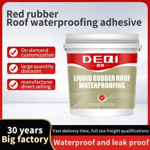 Peinture d'étanchéité OEM ODM en gros, revêtement liquide en caoutchouc imperméable pour toitures, murs, sous-sols, sols et salles de bain - Product Image 2