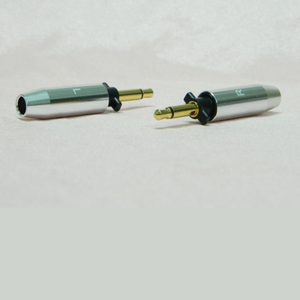 2 adet/çift Mini 3.5mm Mono fiş altın kaplama 1/8 "<span class=keywords><strong>Final</strong></span> SONOROUS IV VI <span class=keywords><strong>VIII</strong></span> X için 2 direkleri - Product Image 3