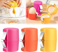 Offre Spéciale : Outil Écologique pour Ouvrir et Séparer les Œufs Crus – Coupe-coquille, Batteur et Filtre en PP et Acier Inoxydable pour la Maison