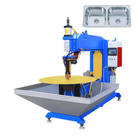 HWASHI WL-SF-100K manuel semi-automatique évier de cuisine en acier inoxydable Machine de soudage à joint roulant