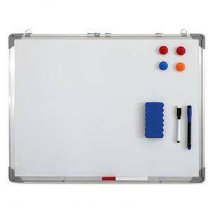 Tableau blanc magnétique éducatif avec cadre en aluminium, tableau blanc personnalisable pour les salles <span class=keywords><strong>de</strong></span> classe <span class=keywords><strong>de</strong></span> la <span class=keywords><strong>maternelle</strong></span> à l'université - Product Image 4