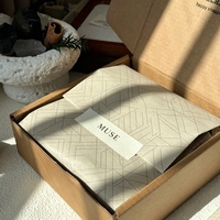 Papier cadeau personnalisé en tissu écologique certifié durable, recyclé, sans acide, neutre au pH, 17 g/m², pour vêtements et chaussures