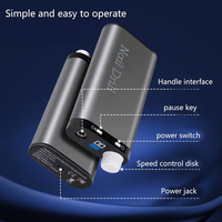 Perceuse à ongles électrique portable sans fil certifiée CE & ROHS 35000 tr/min