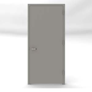 Panel de visión de fibra de vidrio con acabado de diseño moderno para puerta de acero resistente al fuego duradero personalizado con certificación UL para seguridad contra incendios en la escuela - Product Image 3