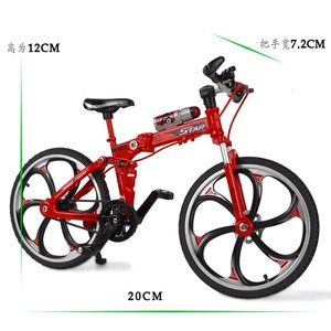 New Model 2022 Foldable Alloy Mountain Mini Bicycle Toy <strong>Finger</strong> <strong>Bike</strong> - Product Image 3
